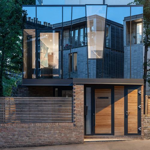 The Invisible House in South-East London by JaK Studio.